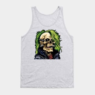 Punk Rocker Skeleton (for color background) Tank Top